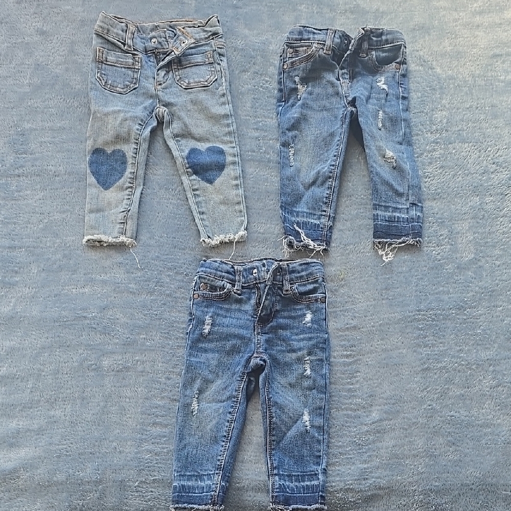Stylish Kids Denim Jeans Set